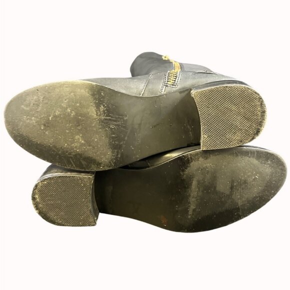 Steve Madden Ryperr Women's Black Riding Boots/Knee High Sz 9.5M SKU 5257 - Picture 4 of 9